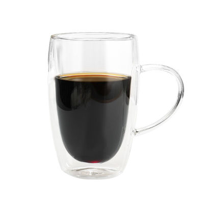 Wholesale 450ml Coffee Mugs & Glass Cups | Bulk Custom Logo Heat-Resistant BPA-Free Corporate Gifts