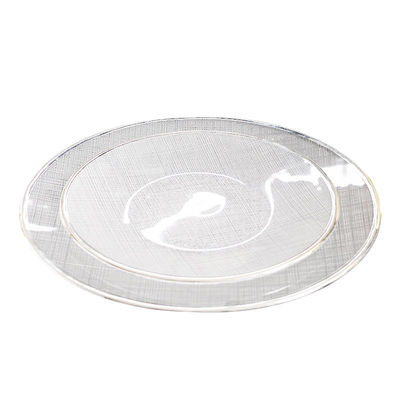 Bulk Glass Charger Plates for Hotels & Event Planners – Custom Branding, Fast Shipping