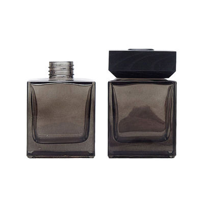 Premium Square Glass Reed Diffuser Bottle|Lead-Free|Wholesale Bulk|Leak-Proof|Factory Custom Logo/OEM