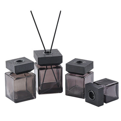 Premium Square Glass Reed Diffuser Bottle|Lead-Free|Wholesale Bulk|Leak-Proof|Factory Custom Logo/OEM