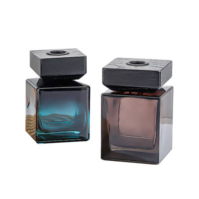 Premium Square Glass Reed Diffuser Bottle|Lead-Free|Wholesale Bulk|Leak-Proof|Factory Custom Logo/OEM