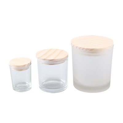 Wholesale Custom Glass Candle Jars with Lids-Eco-Friendly FDA Approved Factory Direct|Bulk Pricing