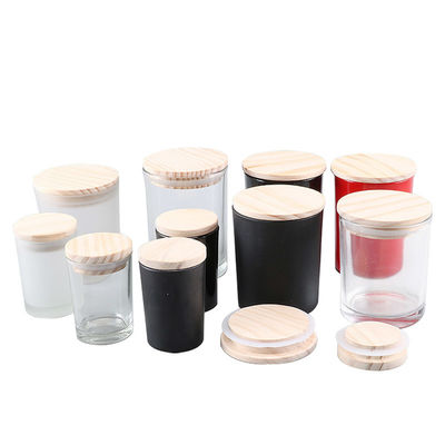 Wholesale Custom Glass Candle Jars with Lids-Eco-Friendly FDA Approved Factory Direct|Bulk Pricing