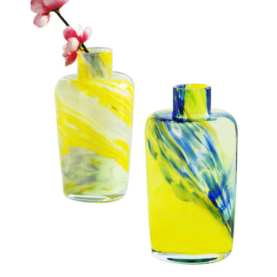 Eco-Friendly Hand Blown Glass Reed Diffuser Bottles - 500/200ml Wholesale, Custom Logo, Bulk Order