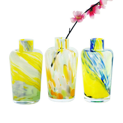 Eco-Friendly Hand Blown Glass Reed Diffuser Bottles - 500/200ml Wholesale, Custom Logo, Bulk Order