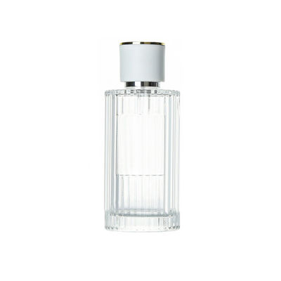 Custom Logo Round 30ml 50ml Crystal Perfume Bottle For Man Empty Refillable Glass Bottle With Box