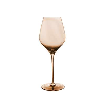 Custom Logo 4pcs 12oz Lead-Free Crystal Rainbow Plated Wine Glasses for Weddings Stylish & Durable