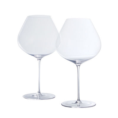 970ml Custom Logo Lead-Free Crystal Clear Bordeaux Wedding Goblets Stylish & Durable Wine Glasses