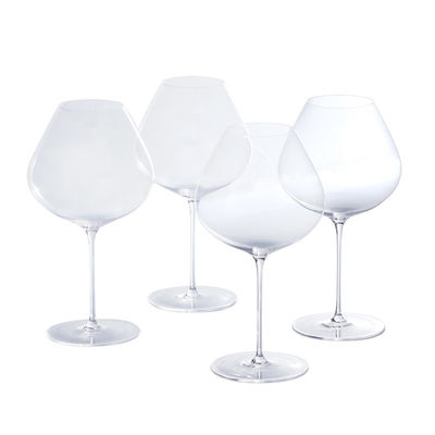 970ml Custom Logo Lead-Free Crystal Clear Bordeaux Wedding Goblets Stylish & Durable Wine Glasses