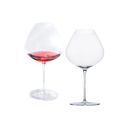 970ml Custom Logo Lead-Free Crystal Clear Bordeaux Wedding Goblets Stylish & Durable Wine Glasses