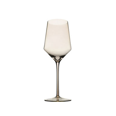Bulk Custom Logo8- 12oz Lead-Free Crystal Rainbow Plated Weddings Wine Glasses Stylish & Durable