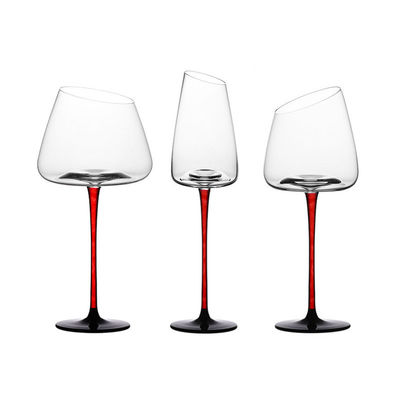 Wholesale Custom Logo12OZ Lead-Free Crystal Wedding Goblets Shatterproof & Commercial Dishwasher Safe