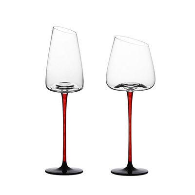 Wholesale Custom Logo12OZ Lead-Free Crystal Wedding Goblets Shatterproof & Commercial Dishwasher Safe