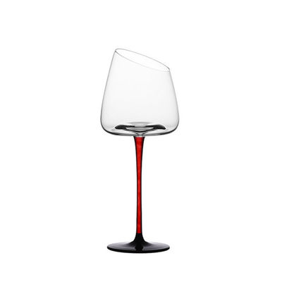 Wholesale Custom Logo12OZ Lead-Free Crystal Wedding Goblets Shatterproof & Commercial Dishwasher Safe