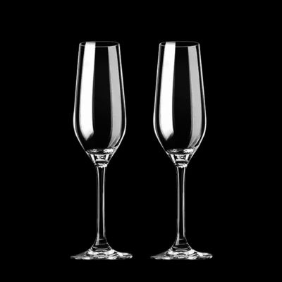 Custom  Bulk Engraved  Logo 6-10OZ  Premium Crystal Champagne Wedding Glassware