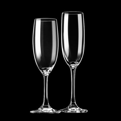 Custom  Bulk Engraved  Logo 6-10OZ  Premium Crystal Champagne Wedding Glassware