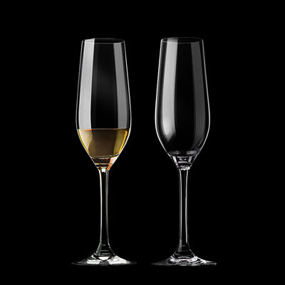 Custom  Bulk Engraved  Logo 6-10OZ  Premium Crystal Champagne Wedding Glassware