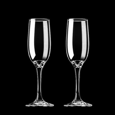 Custom  Bulk Engraved  Logo 6-10OZ  Premium Crystal Champagne Wedding Glassware