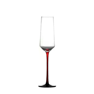 B2B Wholesale:Bulk Hotel Glassware: Custom 6-10oz Chip-Resist Crystal Flutes - Lead-Free, Durable