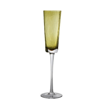 B2B Wholesale:Bulk Hotel Glassware: Custom 6-10oz Chip-Resist Crystal Flutes - Lead-Free, Durable