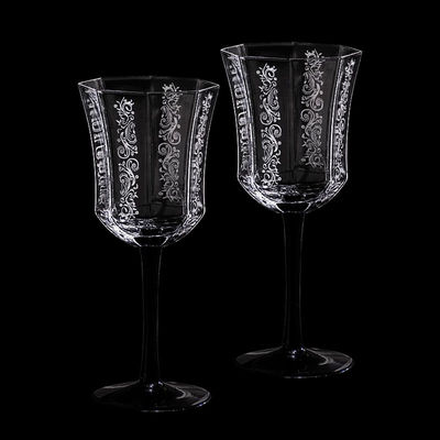 Custom 6–10oz Lead-Free Crystal Clear Stemware | Shatterproof Hotel-Grade Drinkware with Laser Logo