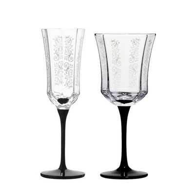 Custom 6–10oz Lead-Free Crystal Clear Stemware | Shatterproof Hotel-Grade Drinkware with Laser Logo