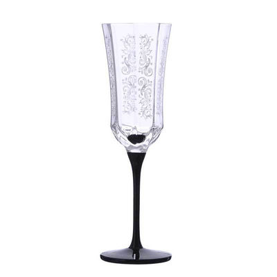 Custom 6–10oz Lead-Free Crystal Clear Stemware | Shatterproof Hotel-Grade Drinkware with Laser Logo