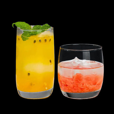 Commercial 8OZ-13OZ  Stemless Highball Glassess- Dishwasher Safe Barware for Cocktail/Beer/Whiskey