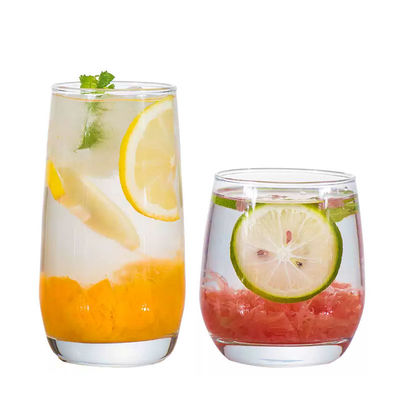 Commercial 8OZ-13OZ  Stemless Highball Glassess- Dishwasher Safe Barware for Cocktail/Beer/Whiskey