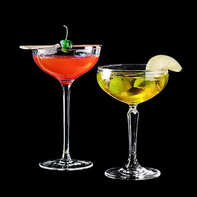 B2B Bulk 7oz Lead-Free Crystal Commercial Cocktail Glassware for Martinis, Mojitos & Premium Drinks