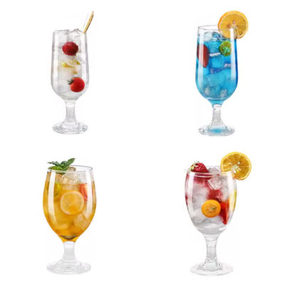 Custom 6oz-13oz Bulk Orders Lead-Free Crystal Cocktail Glasses Set For Martinis Mojitos & Tom Collins
