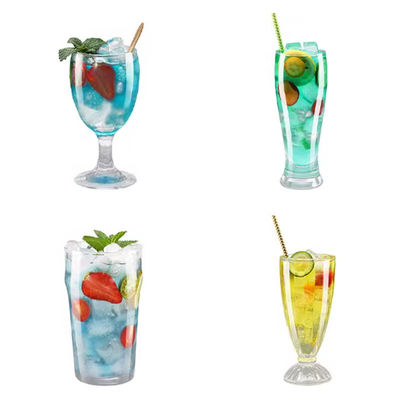 Custom 6oz-13oz Bulk Orders Lead-Free Crystal Cocktail Glasses Set For Martinis Mojitos & Tom Collins