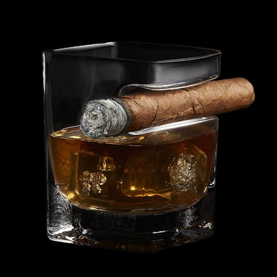 Custom 10-16oz Clear Crystal Whiskey Glasses | Bulk For Bars | Bourbon Scotch Cocktail Glasses