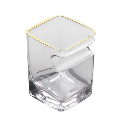 Custom 10-16oz Clear Crystal Whiskey Glasses | Bulk For Bars | Bourbon Scotch Cocktail Glasses