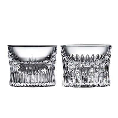 B2B Custom 4oz Bourbon Glasses | FDA-Compliant Lead-Free Crystal | Bulk Barware for Scotch & Cocktails
