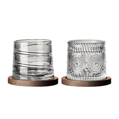 Bulk Custom Laser-Engraved 9oz Crystal Whiskey Glasses Tasting Tumblers for Wineries & Luxury Resorts