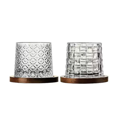 Bulk Custom Laser-Engraved 9oz Crystal Whiskey Glasses Tasting Tumblers for Wineries & Luxury Resorts