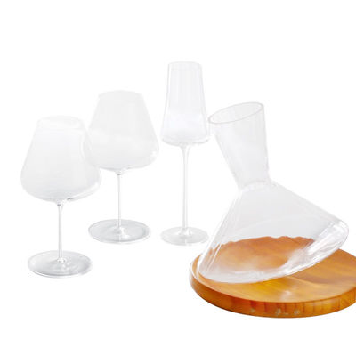 Wholesale Bulk Hand-Blown Lead-Free Crystal Wine Decanter & Aerator | 750ml Carafe for Distributors