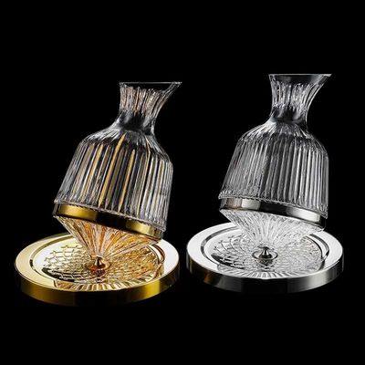 Wholesale Bulk Artisan-Crafted Lead-Free Crystal Wine Decanter & Aerator | 750mL Distributor Carafe