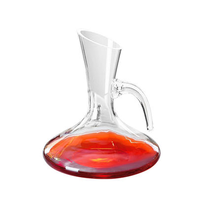 Wholesale Bulk Artisan-Crafted Lead-Free Crystal Wine Decanter & Aerator | 1400mL Distributor Carafe
