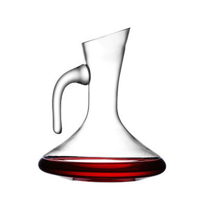 Wholesale Bulk Artisan-Crafted Lead-Free Crystal Wine Decanter & Aerator | 1400mL Distributor Carafe