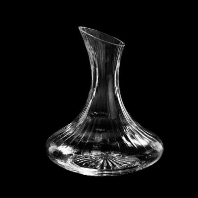 Bulk Wholesale Handcrafted Lead-Free Crystal Wine Decanter Aerator | 1500mL Distributor-Ready Carafe