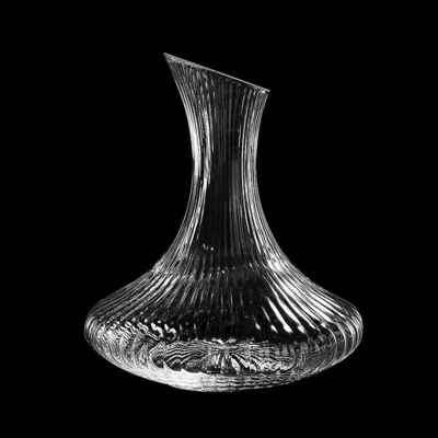 Bulk Wholesale Handcrafted Lead-Free Crystal Wine Decanter Aerator | 1500mL Distributor-Ready Carafe
