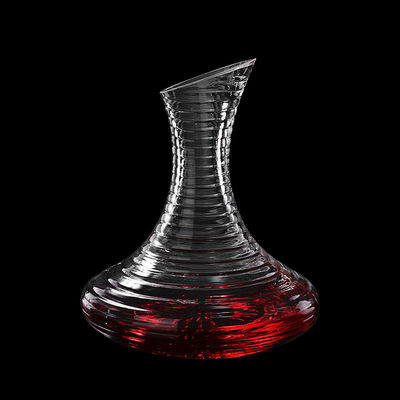 Bulk Wholesale Handcrafted Lead-Free Crystal Wine Decanter Aerator | 1500mL Distributor-Ready Carafe