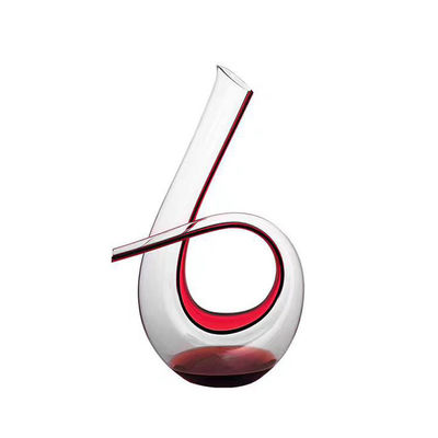 Wholesale Bulk Artisan-Crafted Lead-Free Crystal Wine Decanter Aerator | 1500mL Distributor-Ready Carafe