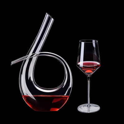 Wholesale Bulk Artisan-Crafted Lead-Free Crystal Wine Decanter Aerator | 1500mL Distributor-Ready Carafe