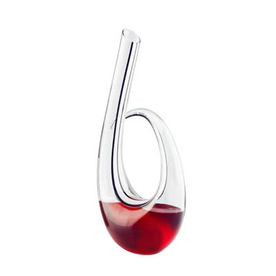 Wholesale Bulk Artisan-Crafted Lead-Free Crystal Wine Decanter Aerator | 1500mL Distributor-Ready Carafe