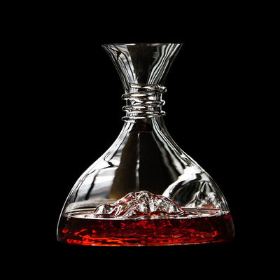 Bulk Artisan-Crafted Crystal Wine Decanter Aerator | 1500mL Luxury Carafe, Distributor-Ready