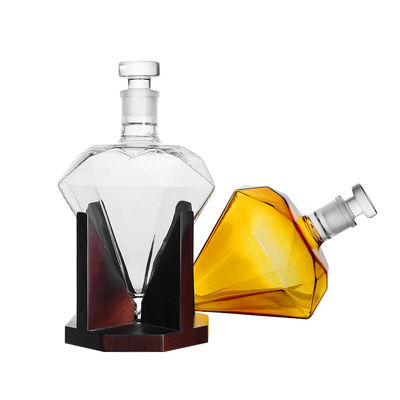 Bulk Wholesale Artisan-Crafted Crystal Whiskey Decanter Aerator – 850mL Luxury Carafe