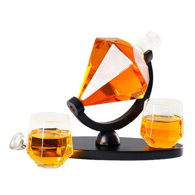 Bulk Wholesale Artisan-Crafted Crystal Whiskey Decanter Aerator – 850mL Luxury Carafe